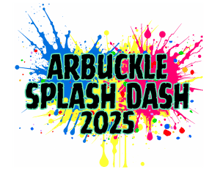 Arbuckle Splash Dash 2025 logo
