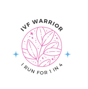 IVF WARRIOR 5k Run/Walk Logo