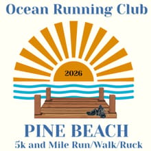 Ocean Running Club's Pine Beach 5k & 1 Mile Run AND 5k RUCK logo