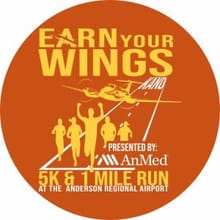 Earn Your Wings 5k logo
