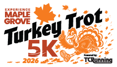 2026 Maple Grove Turkey Trot Logo