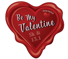 Be My Valentine Half Marathon & 5K Run/Walk - Hosted By NIFS logo