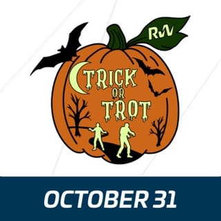 Trick or Trot 2026 Logo