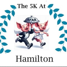 The 5K At Hamilton logo
