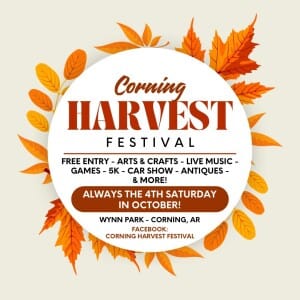 Corning Harvest Festival 5K- Benefiting Wings of Hope through Trinity Oaks/Blackwater Logo