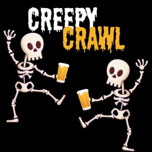 Creepy Crawl 1k Beer Run Logo
