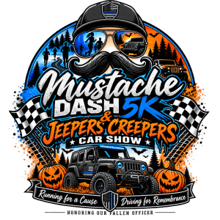 Mustache Dash 5k - Jeepers Creepers Jeep Show logo
