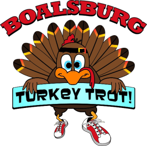14th Annual NVRC Boalsburg Turkey Trot Logo