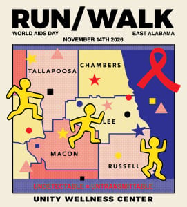 Unity Wellness Center World AIDS Day Run/Walk Logo
