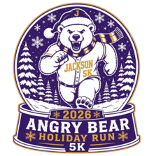 Angry Bear Holiday Fun Run and 5K logo