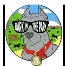 Bark in the Park 5k & 1 Mile Woof Walk 2026 logo