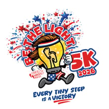 BE THE LIGHT 5K RUN/WALK for NICU families logo