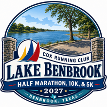 Lake Benbrook Half Marathon & 5K logo