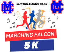 Marching Falcon 5k logo