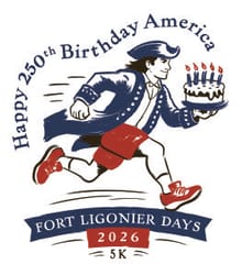 Fort Ligonier Days 5K logo