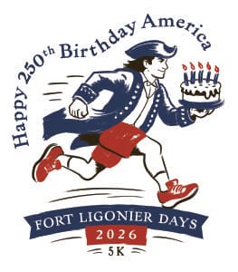 Fort Ligonier Days 5K Logo