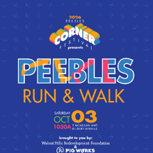 Peebles Corner Festival 5K Run & Walk logo