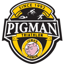Pigman Triathlon + Duathlon + Aquabike + Open Water Swim logo
