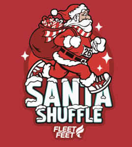 The Santa Shuffle 5k Logo