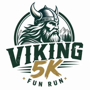 5k St. Alberts Viking Fun Run Logo