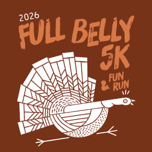 Full Belly Friends of Shelby 5K and Fun Run Logo