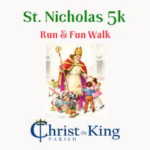 St. Nicholas 5K Run and Fun Walk logo