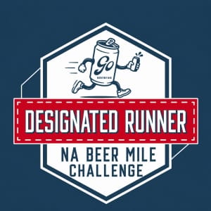 The Designated Runner NA Beer Mile p/b DNA Plainfield Logo