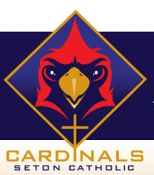 Seton Flying Cardinal 5k logo