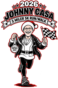 Johnny CASA 5 Miler 5K Run/Walk logo
