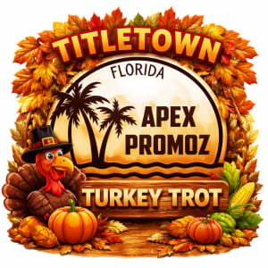 Titletown Turkey Trot, Presented by DOE Logo