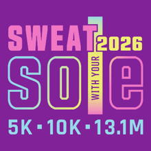 BGR! Sweat With Your Sole Challenge logo