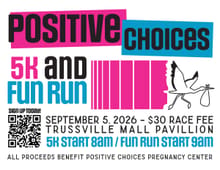 Positive Choices 5K & Fun Run logo