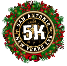 San Antonio New Years Eve 5k Logo