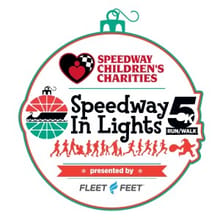 Speedway in Lights 5K logo
