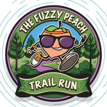 The Fuzzy Peach Trail Run logo