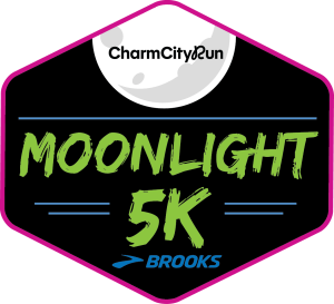 Moonlight 5K and Twilight Kids Run presented by Brooks EARLY BIRD REGISTRATION (2027) Logo