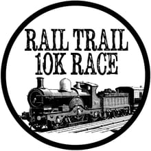 2026 Rail Trail 10K Race logo