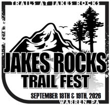 Jakes Rocks Trail Fest 2026 logo