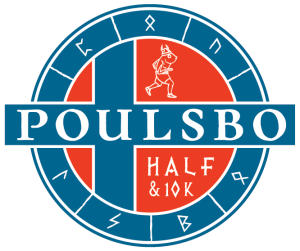 Poulsbo Half Marathon & 10k Logo