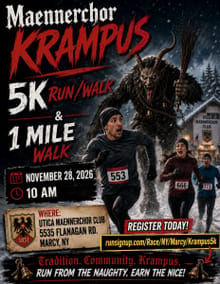 Krampus 5K and Walk logo