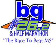 bg26.2 & half marathon and bg6000 logo