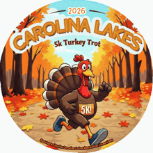 Carolina Lakes Turkey Trot '26 logo