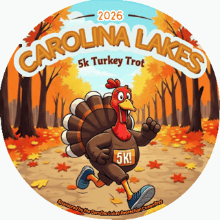 Carolina Lakes Turkey Trot '26 Logo