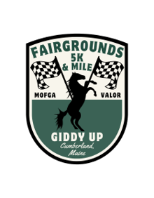 Fairgrounds 5k, Mile & Market logo