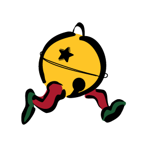 Sleigh Bell Run/Walk Logo