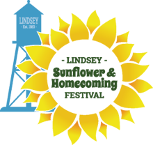 Lindsey Sunflower and Homecoming Festival 5k logo