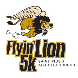 Flyin' Lion 5K Logo