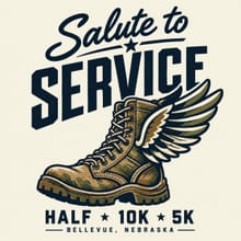 Salute to Service Run logo