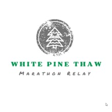 White Pine Thaw Marathon Relay logo