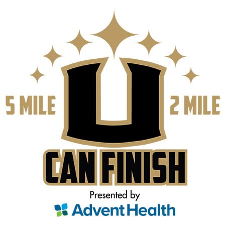 U Can Finish 5 Mile & 2 Mile Presented by AdventHealth logo
